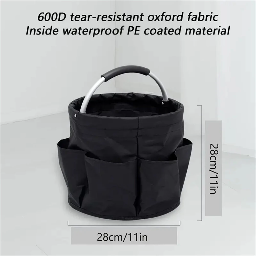 DEWALT 600D Oxford Tool Organizer Bag | 17L Foldable with 6 Compartments - Image 5