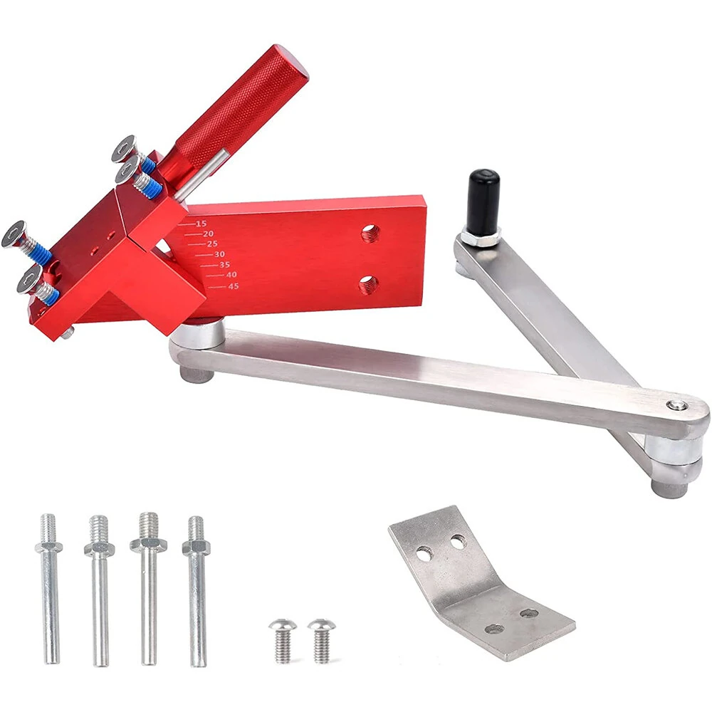 Lawn Mower Blade Sharpener | 15-45° Adjustable for Straight & Standard Blades - Image 2