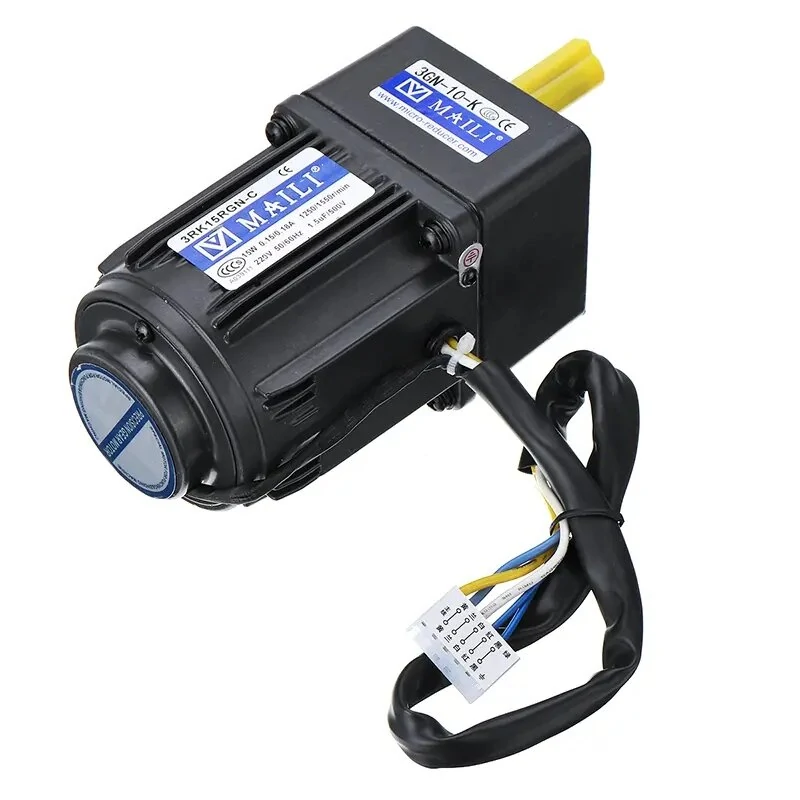 3RK15GN-C Gear Motor - 15W 220V AC Variable Speed Reversible - 6.9/125/415 RPM - Image 4