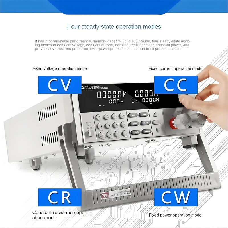 ITECh IT8511A+ Programmable DC Electronic Load - 150V 30A 150W | High Precision - Image 3