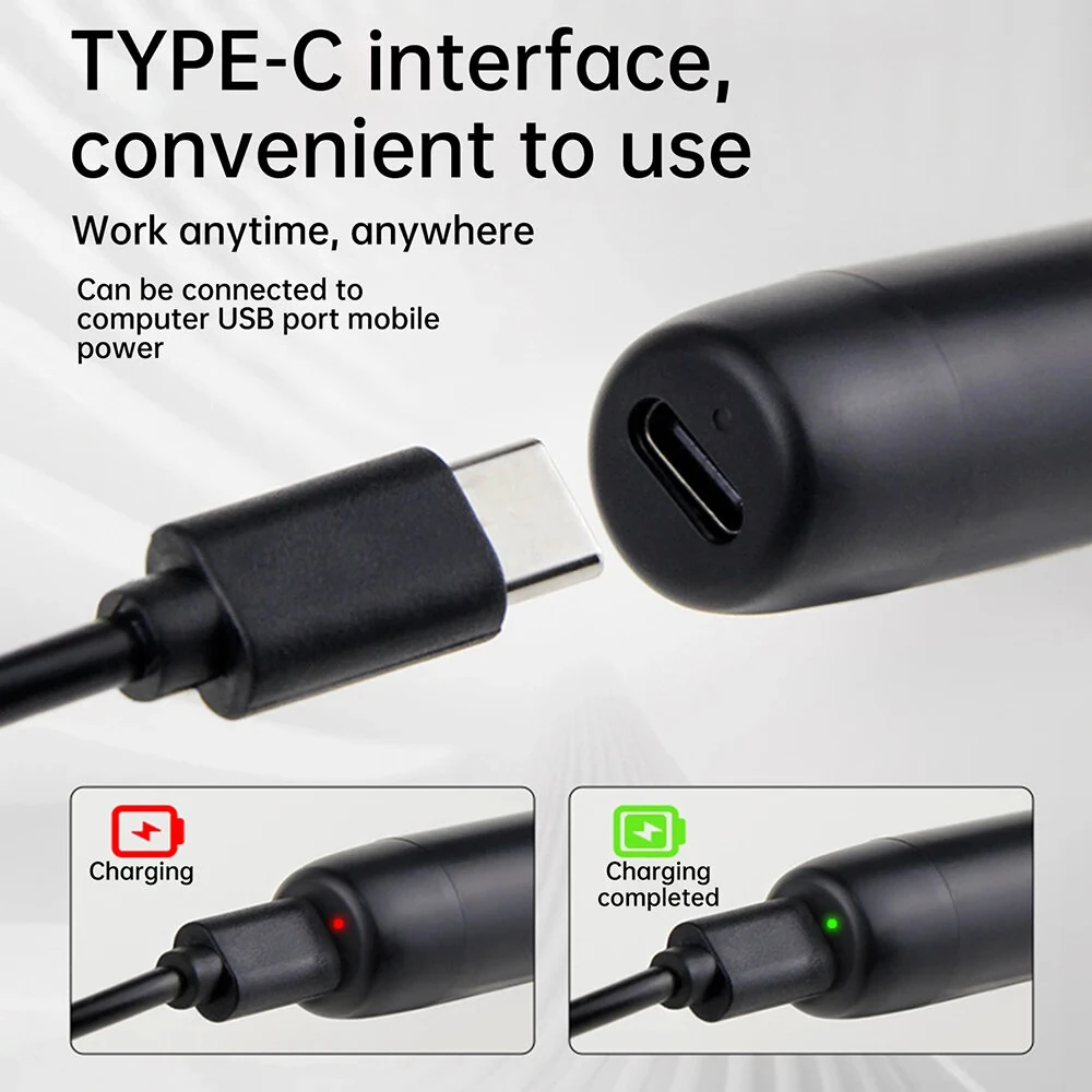 USB Soldering Iron Kit - Rechargeable Type-C 15W | Adjustable Temperature 200-450°C | Rapid Heating Compact Welding Tool - Image 5