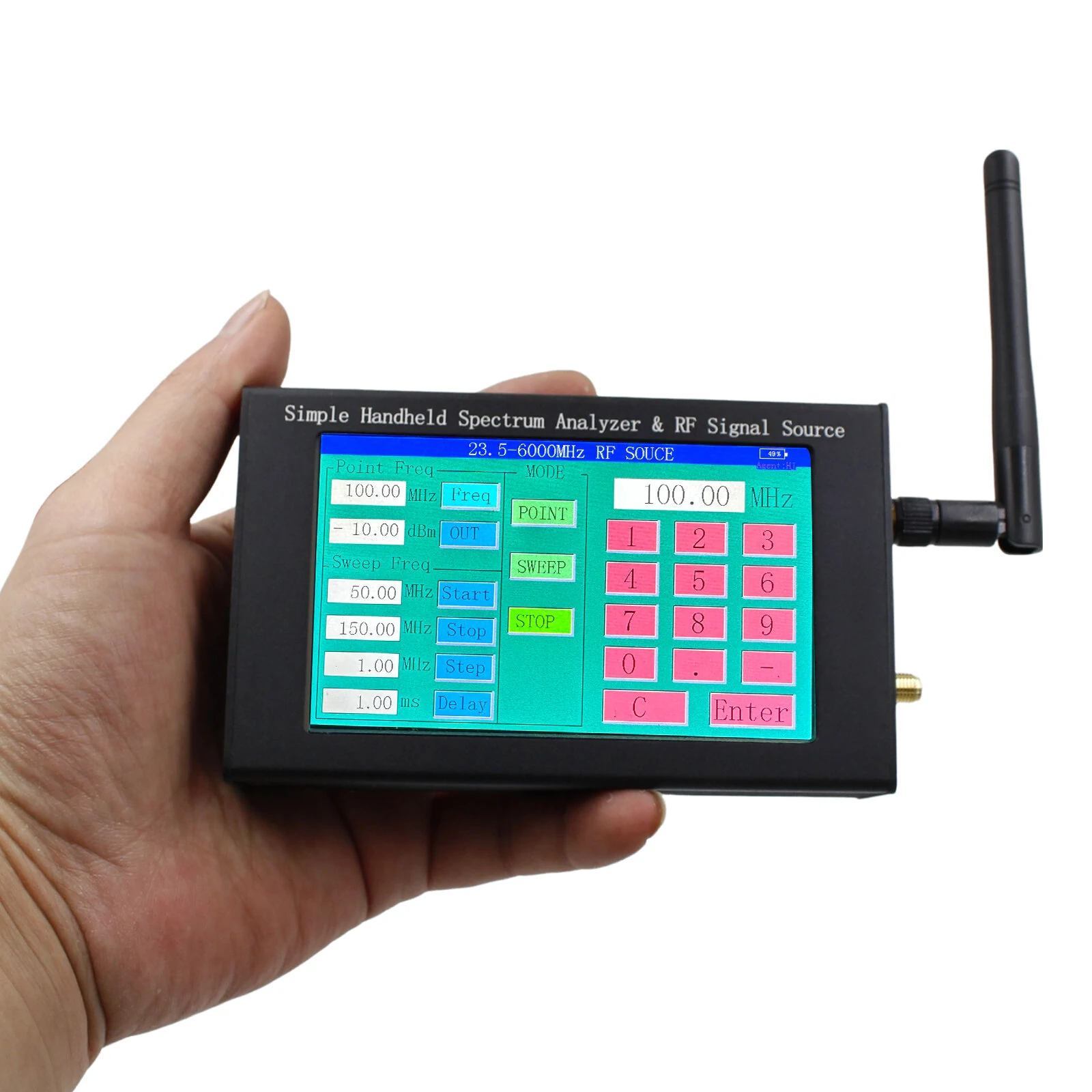 ZQ6 Handheld Spectrum Analyzer | 35MHz-6000MHz with Tracking Generator & Touch Screen - Image 3