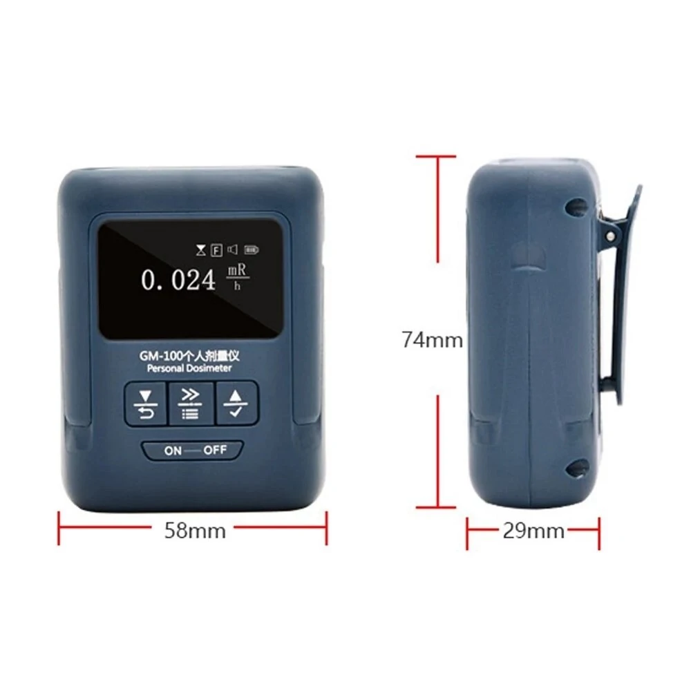 Radiation Geiger Counter Tester | 0-1000uSv/h | Beta, Gamma & X-Ray Detection - Image 5