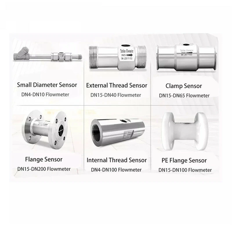 DN15/DN25 Turbine Flowmeter - Digital Flow Meter for Water, Diesel, Gasoline | 4-20mA - Image 5