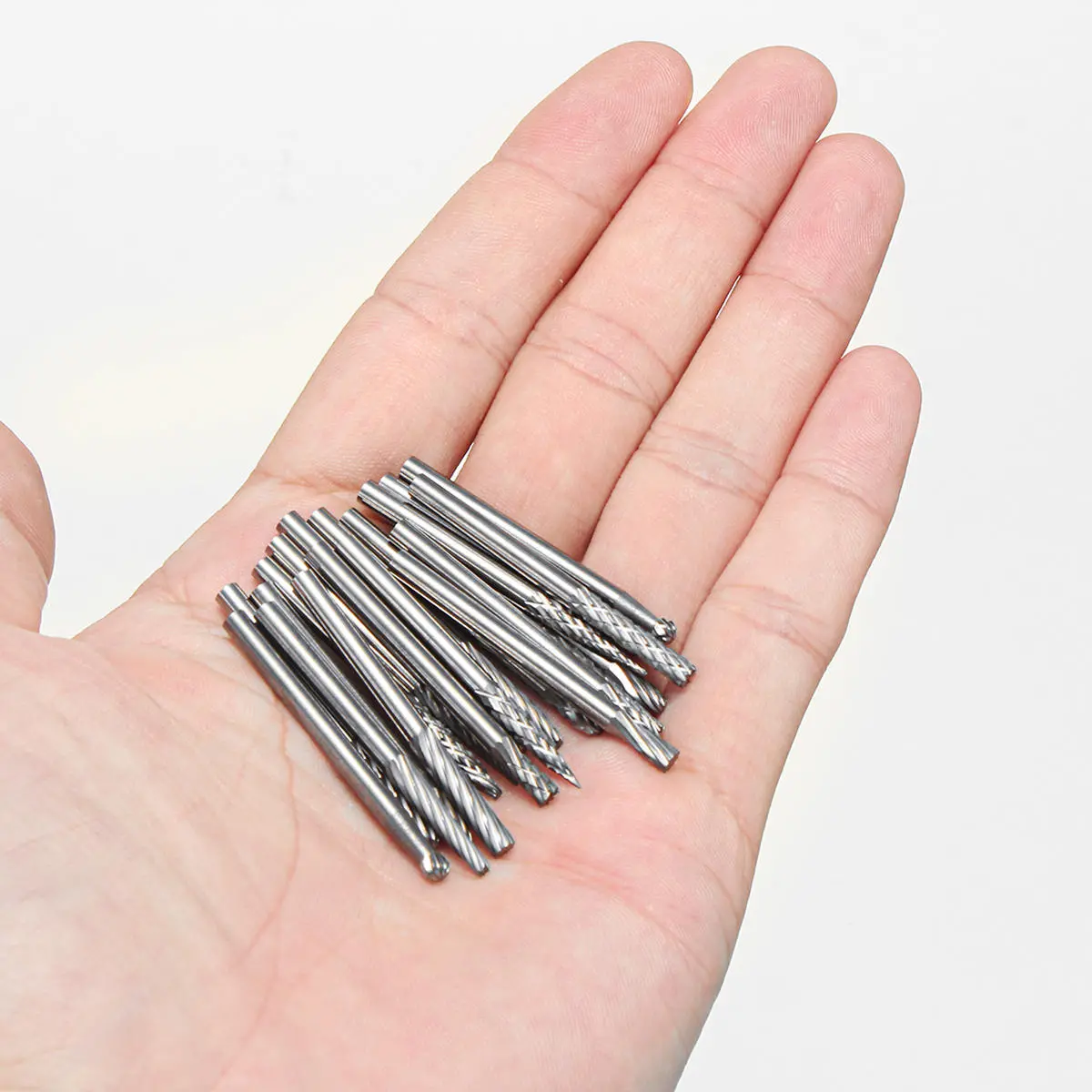 20Pcs Tungsten Steel Carbide Burrs Kit - 3x3mm Rotary Rasp Files & Grinding Tools - Image 5