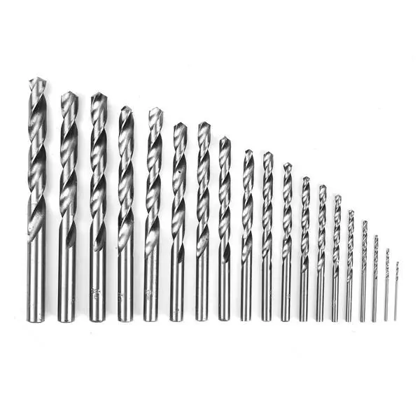 19pcs HSS Twist Drill Bits Set | 1-10mm High Speed Steel Straight Shank - Image 4