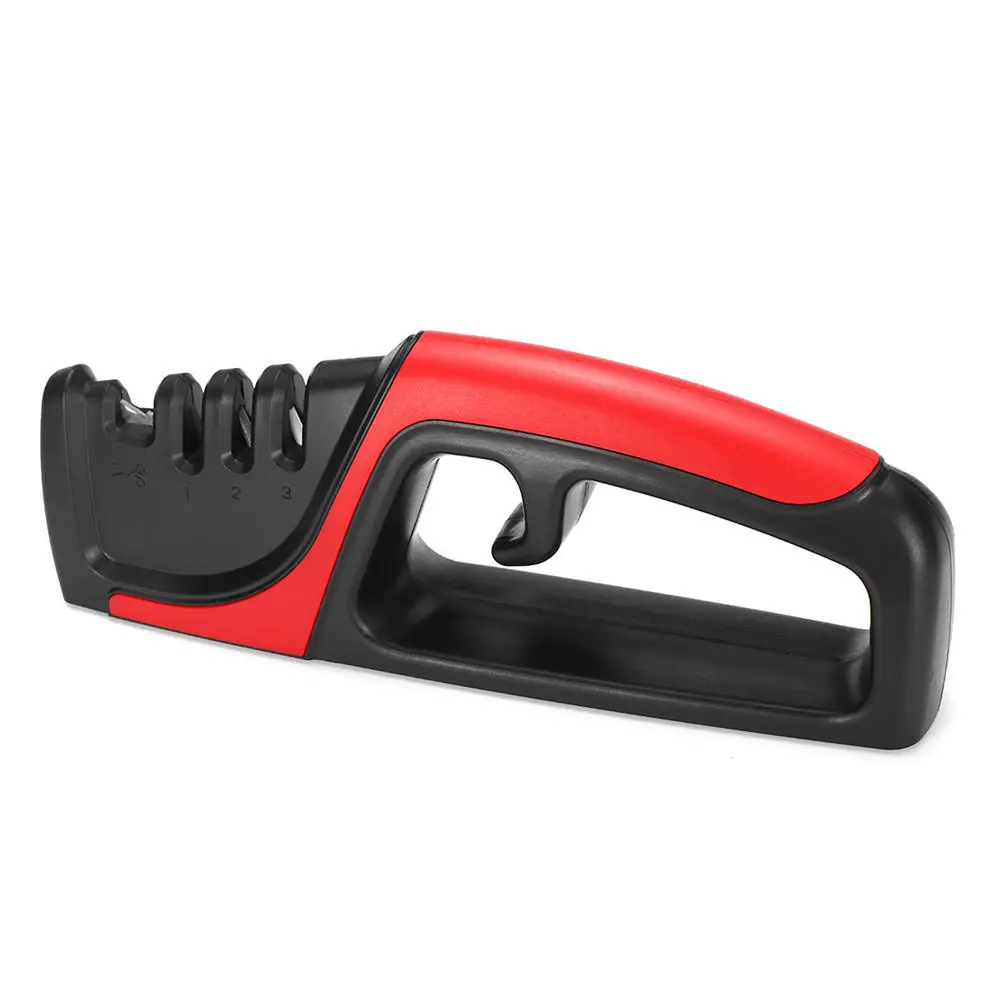 3-Stage Cutter Sharpener | Tungsten Steel Blade Grinder & Sharpening Stone Kit - Image 4
