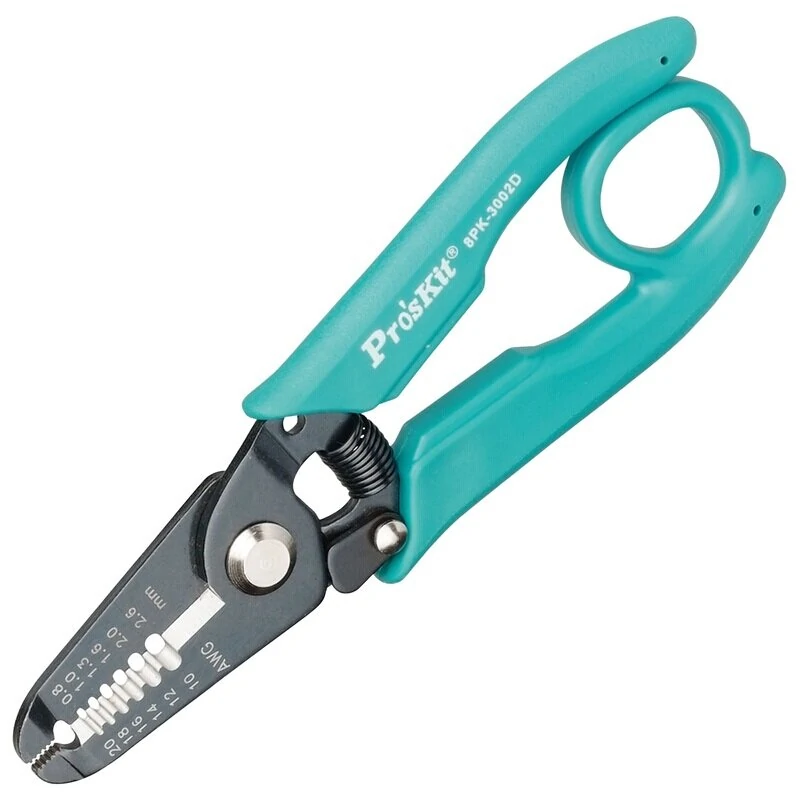 Pro'skit 8PK-3002D Wire Stripper | 0.8-2.6mm Cable Cutter & Precision Pliers - Image 3