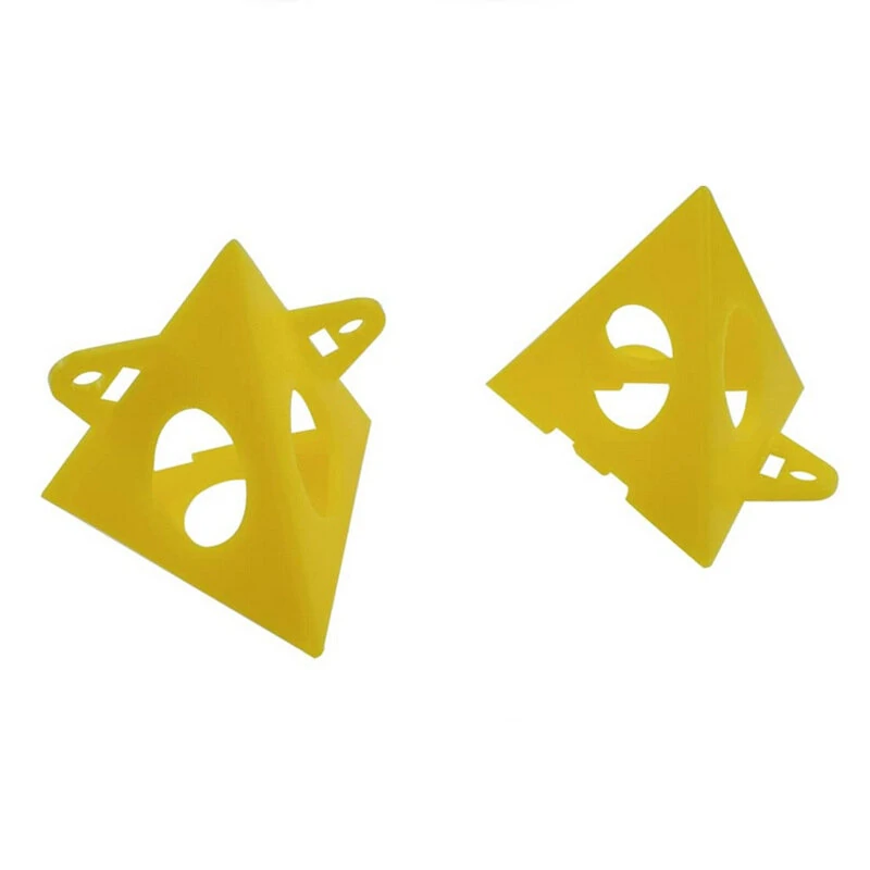 10pcs Pyramid Stands Set - Triangle Paint Pad Feet for Woodworking & Carpenter Accessories - Image 4