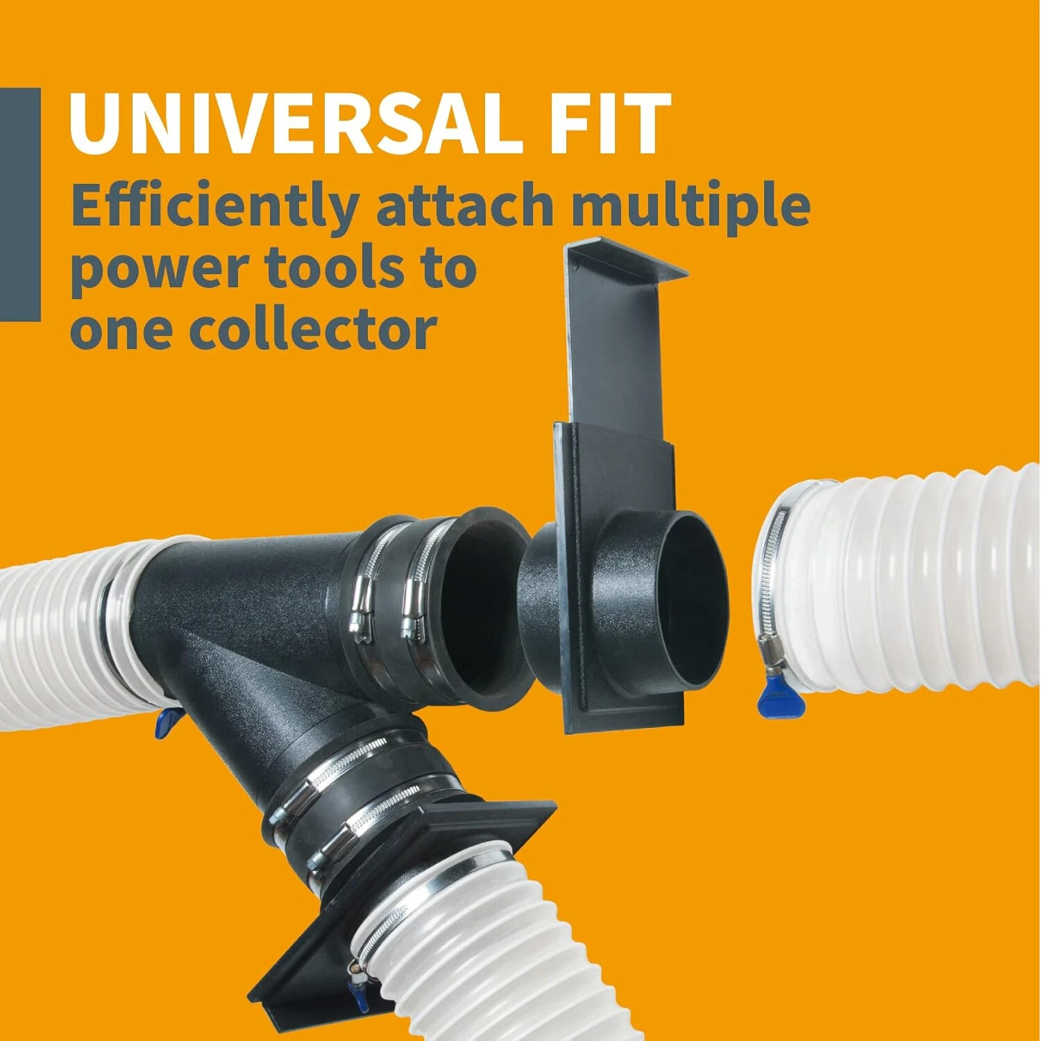 4 Inch Ventilation Duct Connector | 100mm Dust Collector Vacuum Accessory - Image 4
