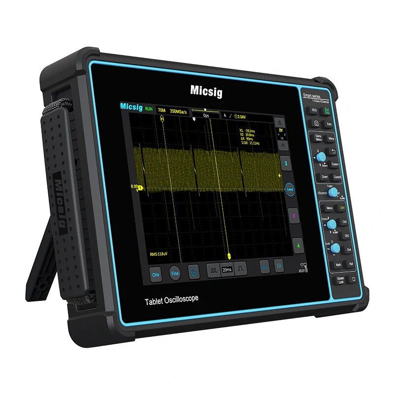 Micsig SATO1004 4-Channel 100MHz Tablet Oscilloscope | 1G Sa/s APP Control - Image 4