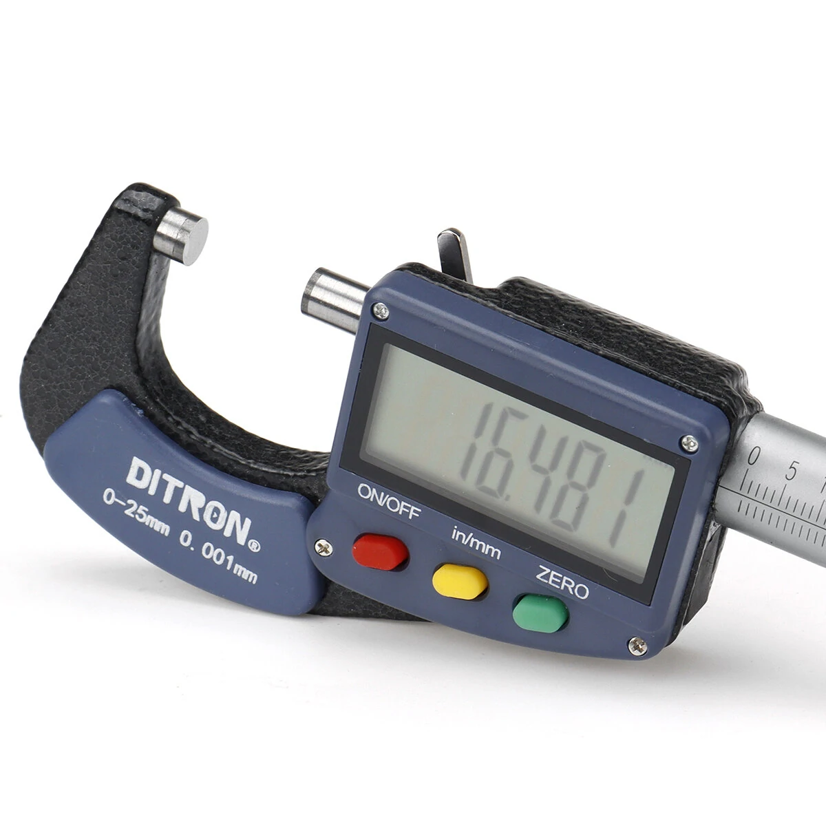 Ditron 511 0-25mm Electronic Micrometer | 0.001mm Accuracy | Extra Large LCD Screen - Image 4