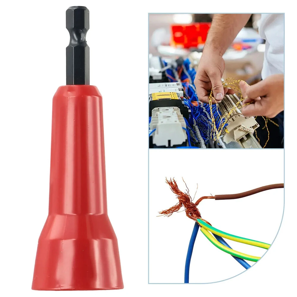 3PCS Automatic Stranding Machine | 1/4 Hex Shank for Electric Drills | Socket Compatible - Image 2