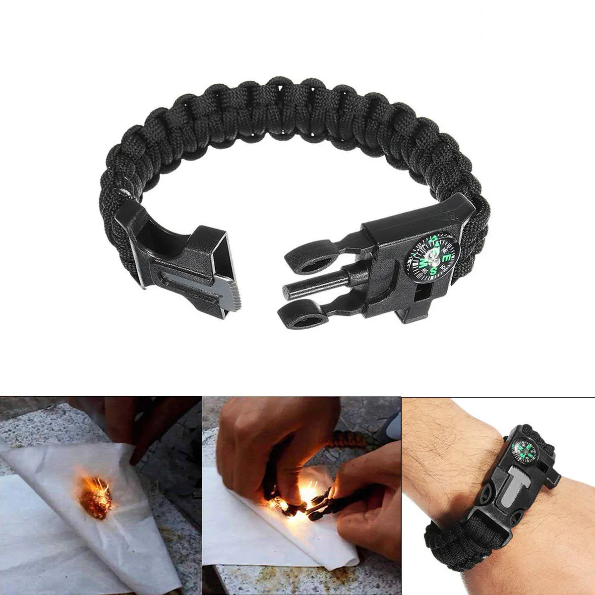 25 in 1 SOS Emergency Survival Kit - Camping & Outdoor Tactical Gear Tools - Image 3