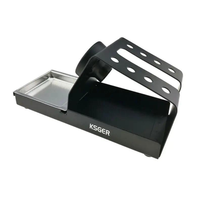 KSGER Soldering Iron Station - STC STM32 Metal Handle | Aluminum Alloy Stand - Image 4
