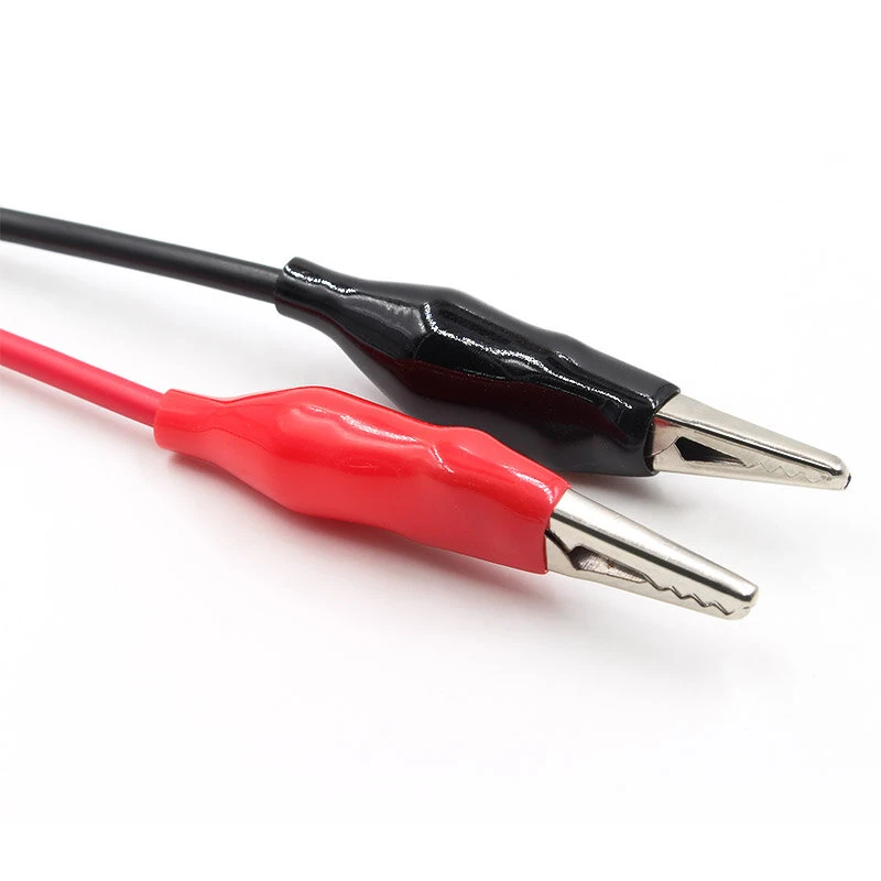 BNC Q9 Male to Dual Alligator Clip Test Probe Cable - 110cm Oscilloscope Lead - Image 4