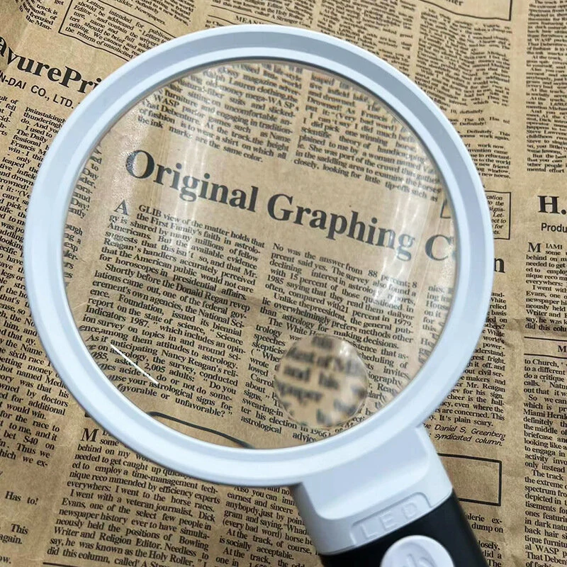 Mini Pocket Magnifier 6X-10X Adjustable | 3-Mode Light for Reading, Repair & Outdoor - Image 3