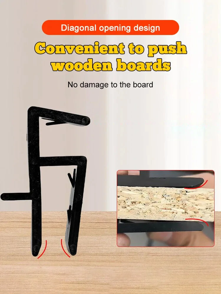 4PCS 15-20mm Wardrobe Clip - Wood Marking Fixture & Carpentry Clamp Tool - Image 4