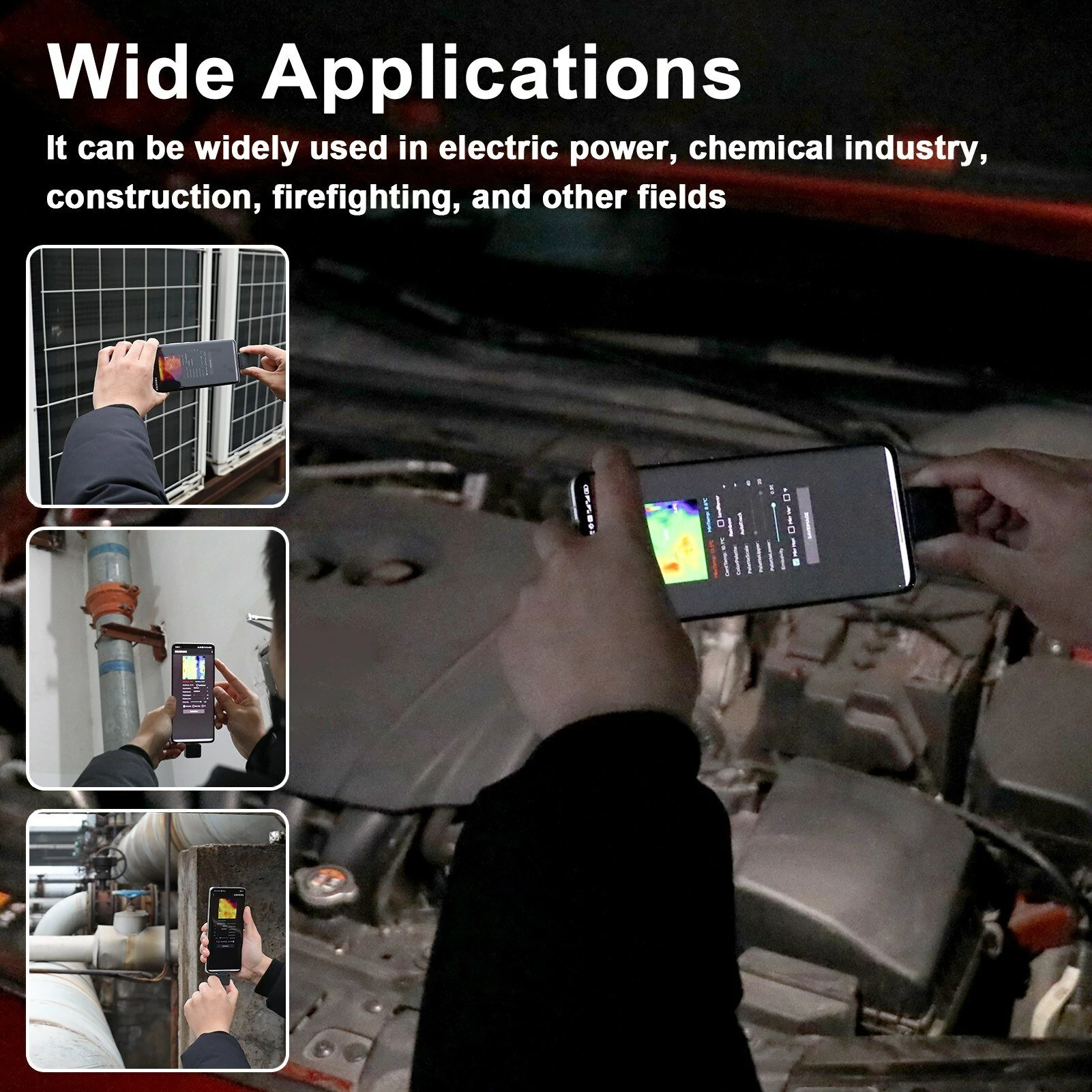 FLIR One Pro - Portable Thermal Imaging Camera for Smartphones | -20° to 1000°C | 5 Color Palettes - Image 2