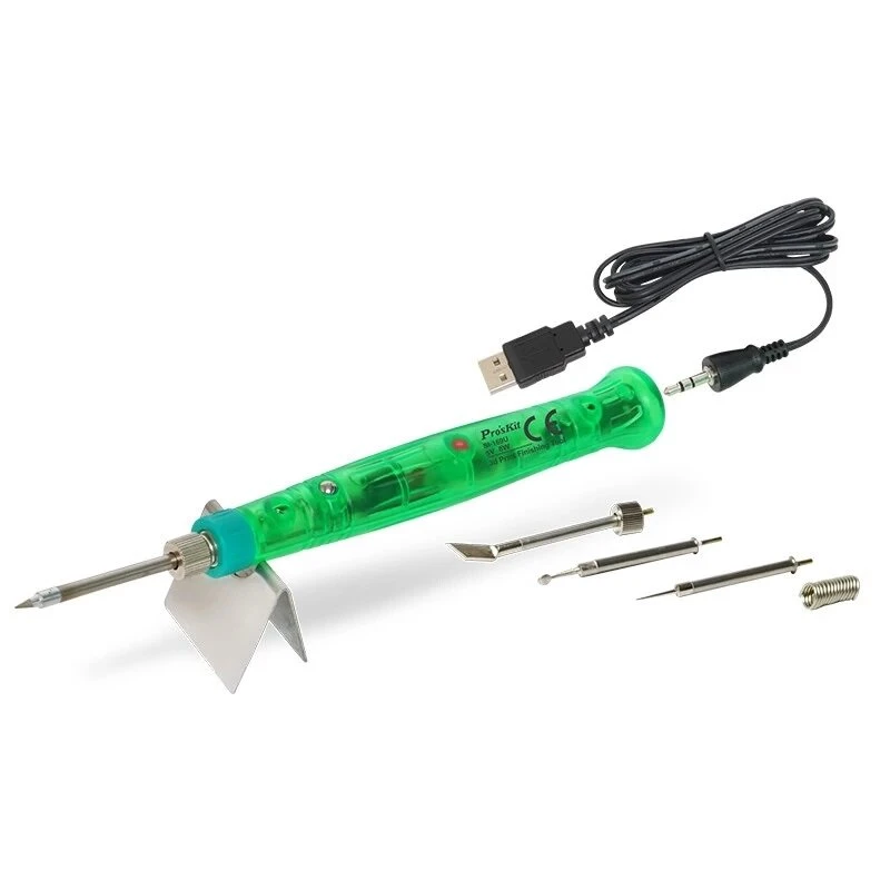 Pro'sKit SI-169U Soldering Iron Pen | USB 5V 8W Portable | Mini Welding Repair Tool - Image 2