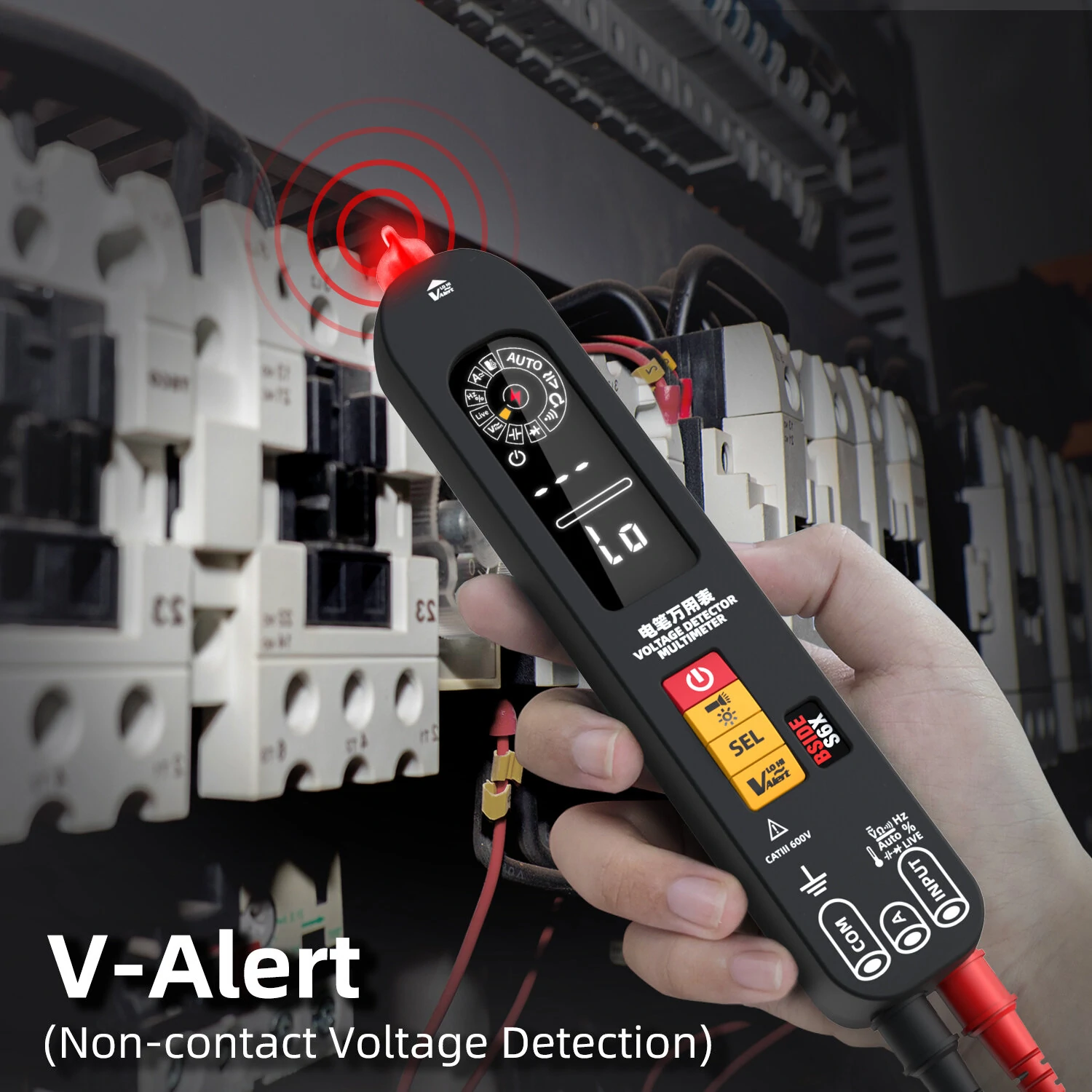BSIDE S6X Multimeter - High Precision, True RMS, Measures Voltage Current Resistance - Image 4