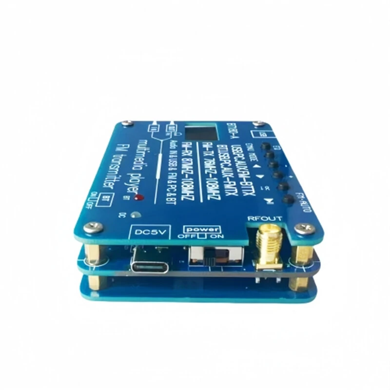 BT180 Bluetooth 5.3 Transmitter Receiver | FM Radio USB Audio Decoder | 2800mAh Battery - Image 2