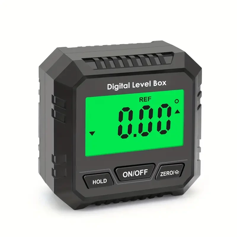 360 Degree Digital Level Angle Gauge | Electronic Magnetic Base & Backlight | Mini Measuring Protractor Inclinometer - Image 2