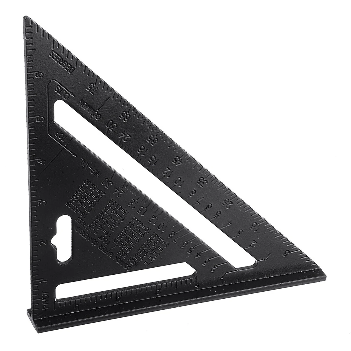 Swanson Speed Square - 7 and 12 Inch Rafter Angle Tool with Protractor - Image 5