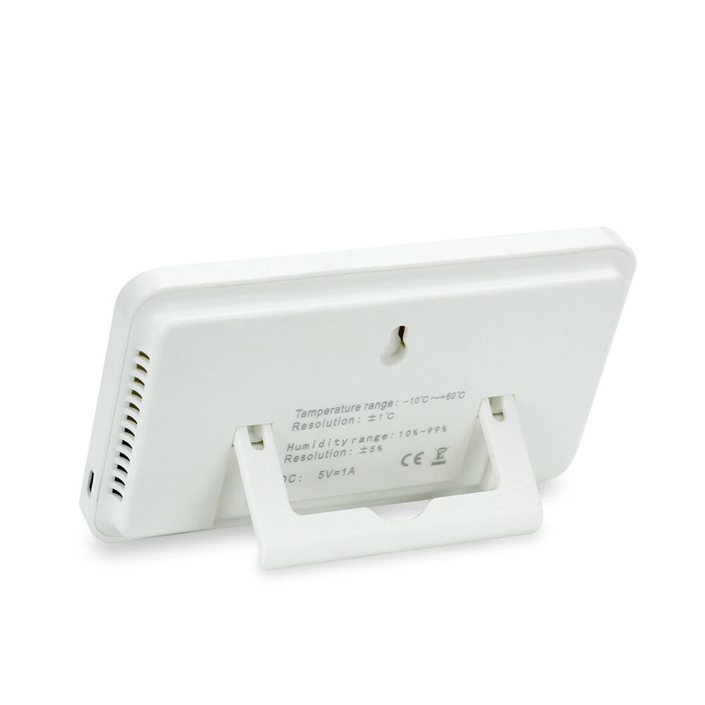 Digital Hygrometer Humidity Meter -10°F~60°F 10%~99%RH with Alarm Clock - Image 4