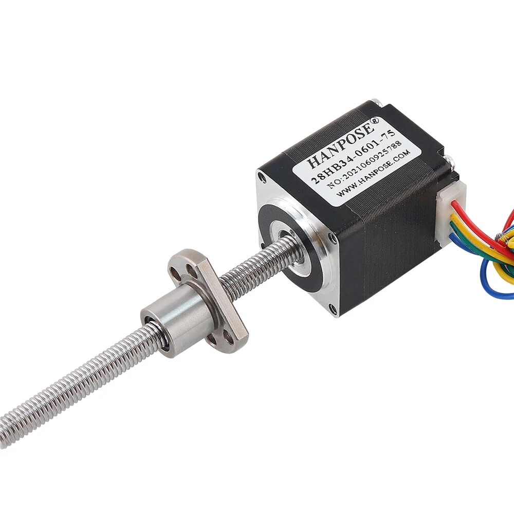 Two Phase 28 Stepper Motor | Nema11 Ball Screw L300mm for 3D Printer - Image 5