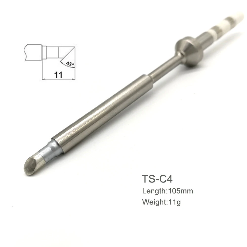 Replacement Black Chrome Soldering Iron Tips | Digital LCD Compatible - Image 5