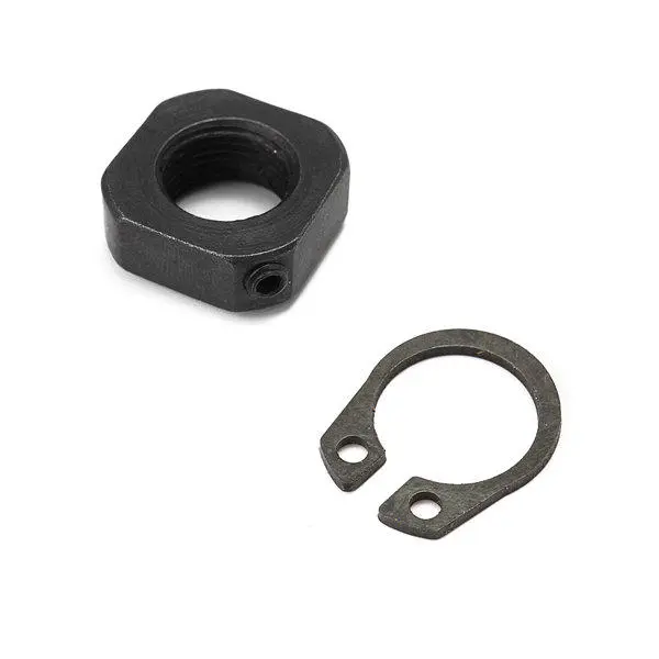 2pcs Locknut & Circlip Kit for BK12 BF12 FF12 FK12 Ball Screw Supports - Image 4