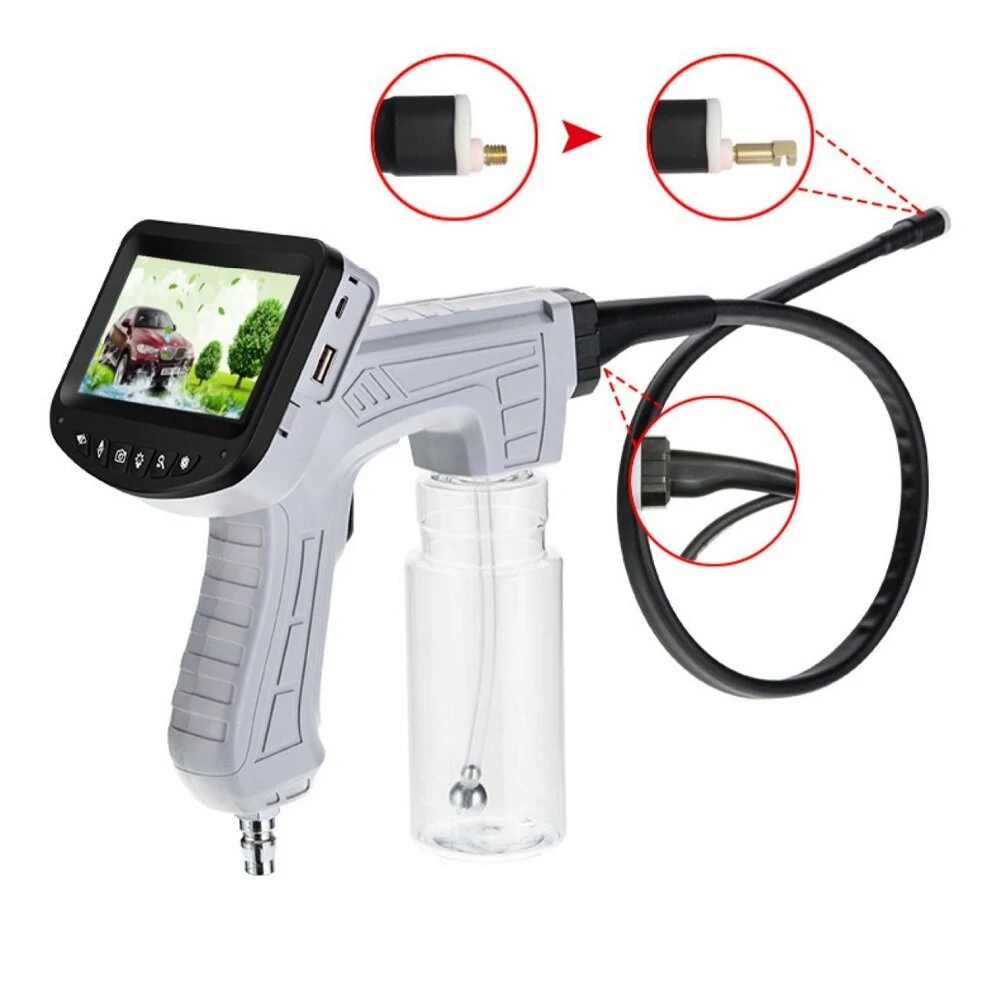 KA-8 4.3 Inch LCD Borescope | Pipe Inspection Camera for Car Air Conditioner - Image 3