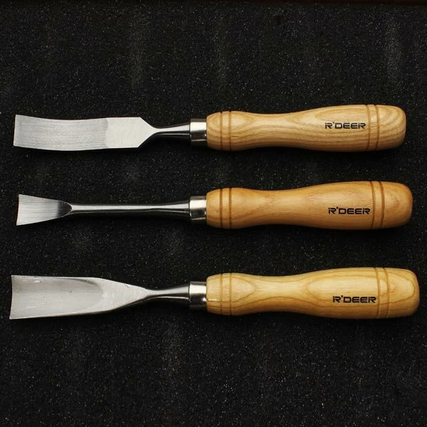 JET Carving Chisels Kit - 12pc Set, Wood Carving Tools, Precision Woodworking Chisels - Image 5