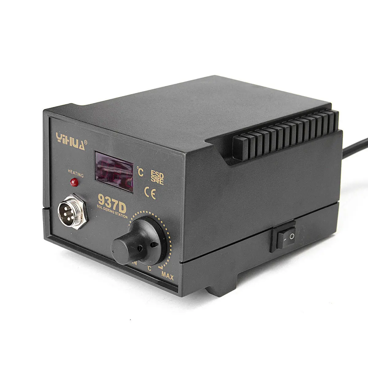 YIHUA 937D 75W Digital Soldering Station | 220V with 4 Tips & Lead Welding Tool Kit - Image 4