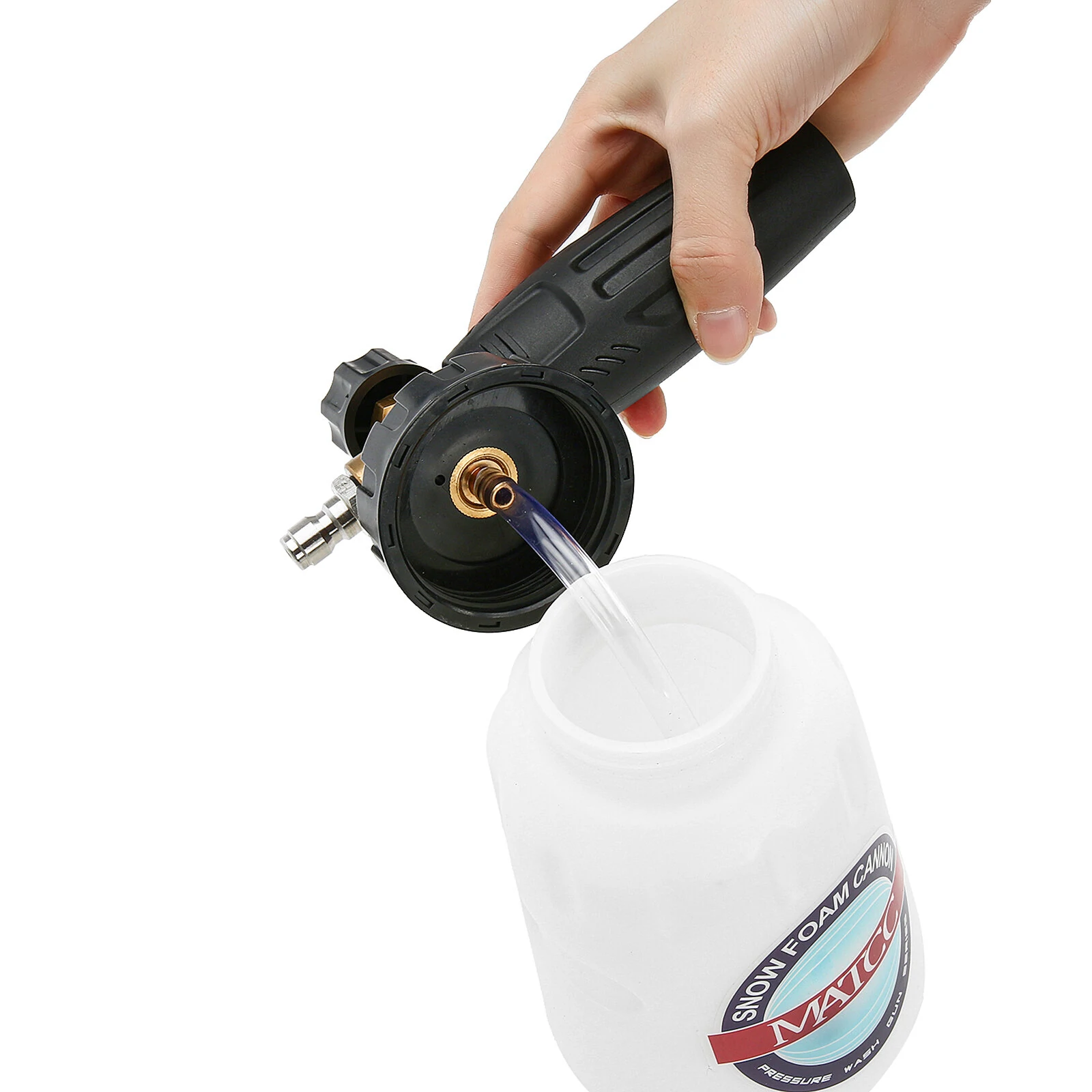 MATCC 1L Foam Lance & Soap Kit | Car Wash Snow Foam Sprayer for Pressure Washer - Image 3
