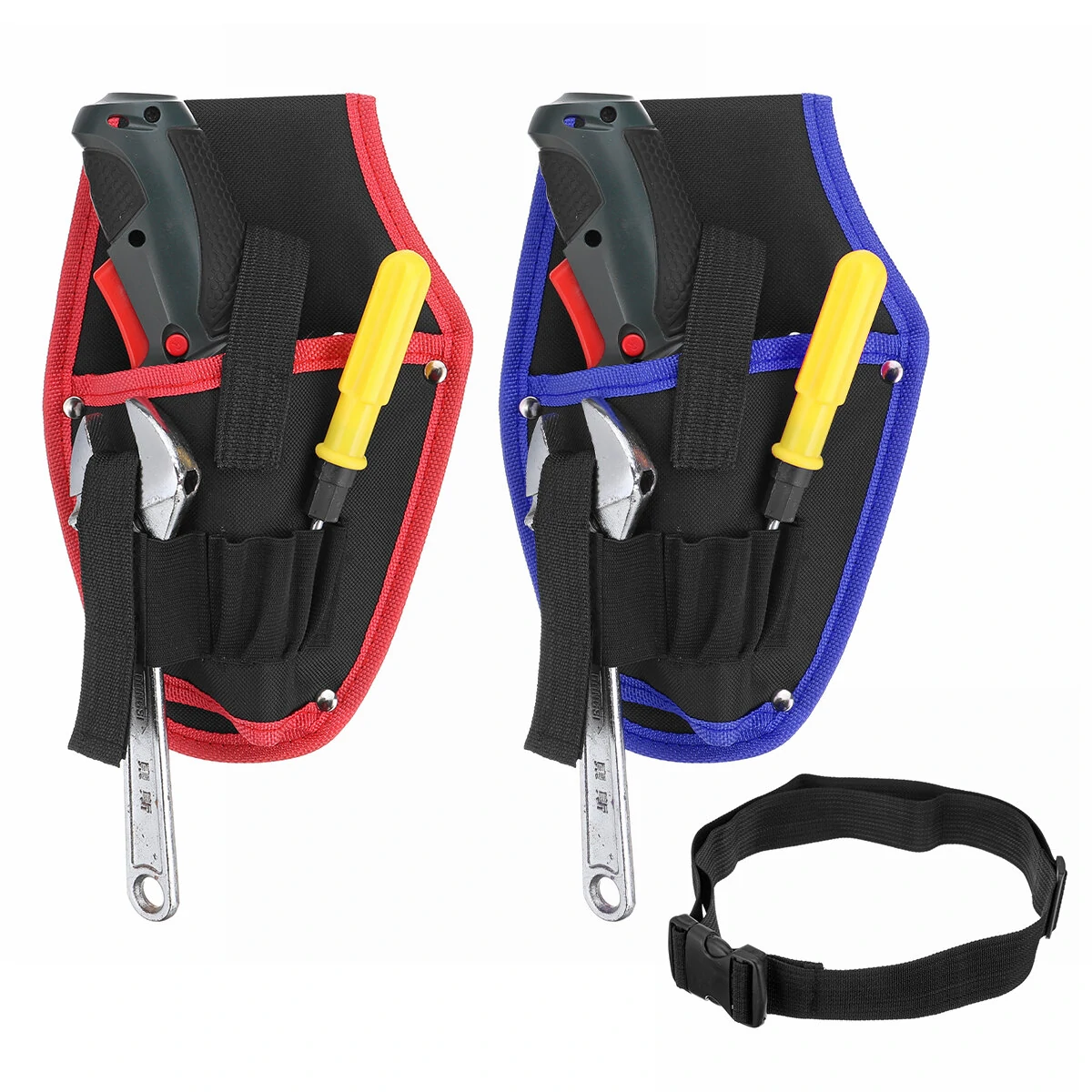DEWALT Electric Drill Waist Bag - Tool Belt Pouch Holder for Wrench & Screwdriver - Image 3