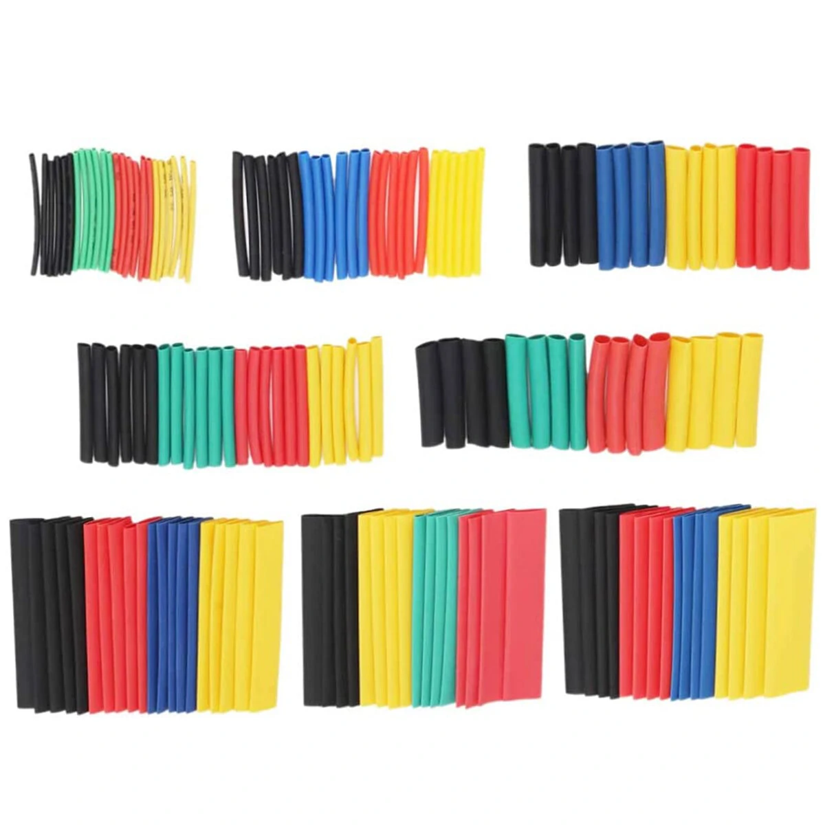 328PCS Heat Shrink Tubing Kit | 2:1 Wire Cable Wrap & Insulation Sleeves for DIY Tools - Image 3