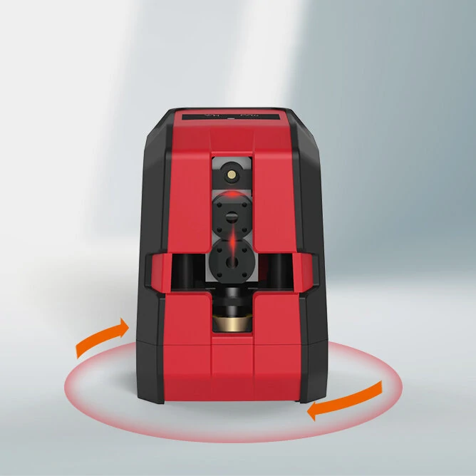 AtuMan CL2 Laser Level - Self-Leveling with Vertical & Horizontal Lines | Button Control - Image 3
