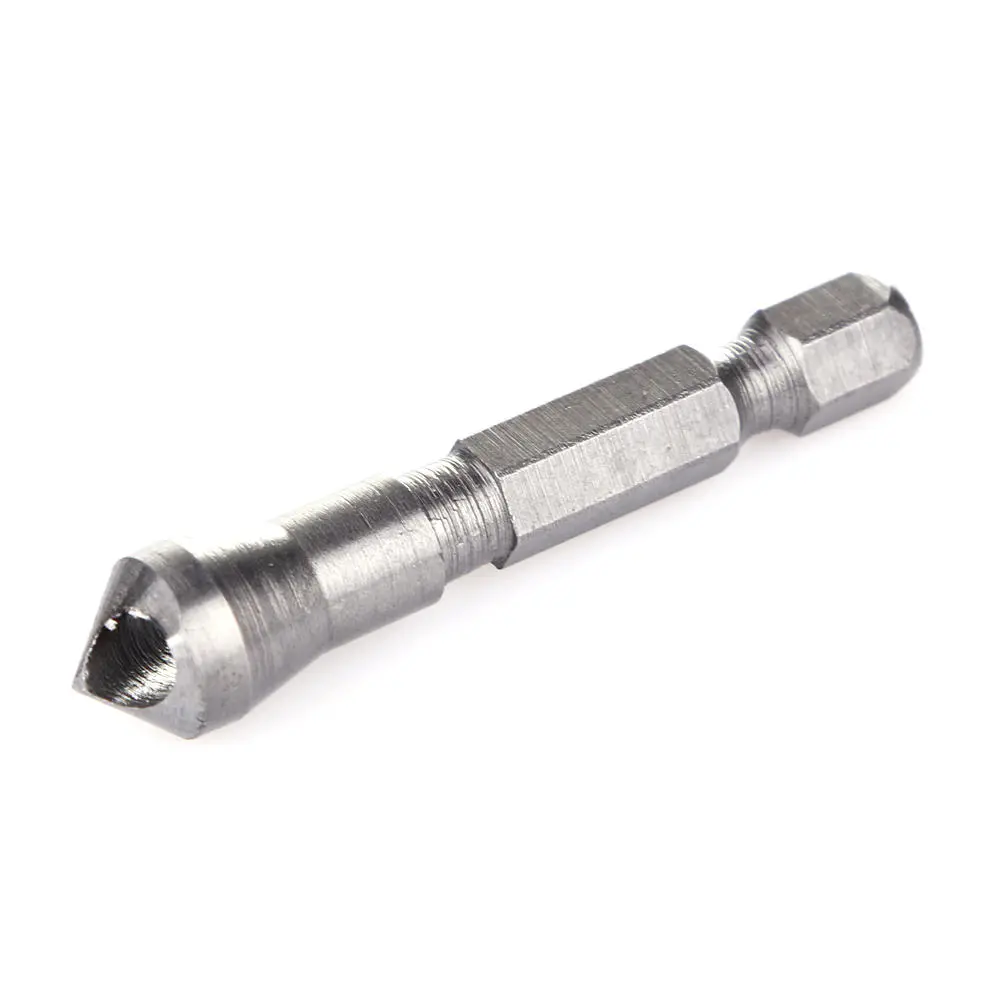 Drillpro 3pcs HSS Countersink Drill Bit Set | For Deburring Wood & Metal - Image 5