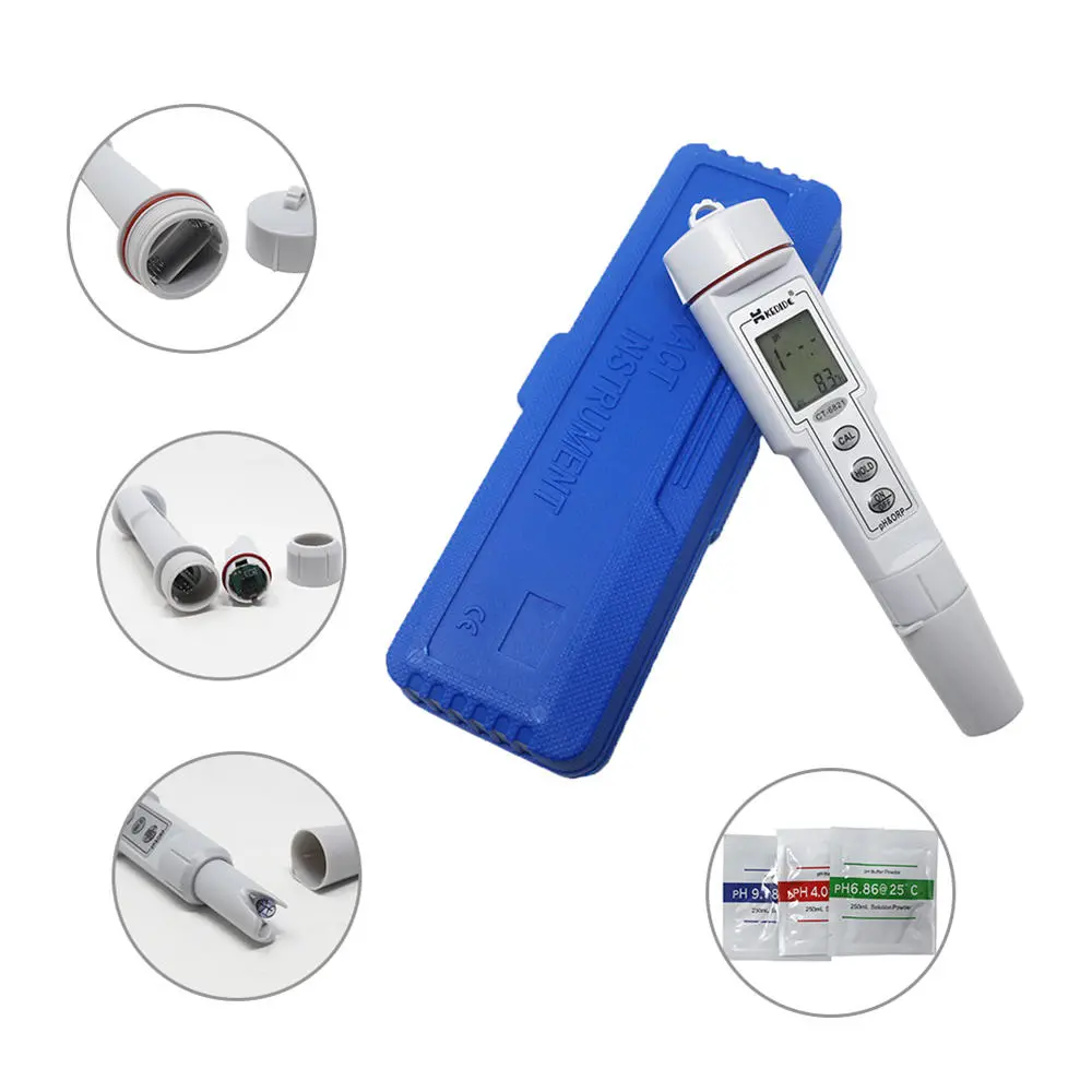 Mini 2-in-1 Aquarium Water pH & ORP Tester Monitor | Water Quality Meter - Image 4