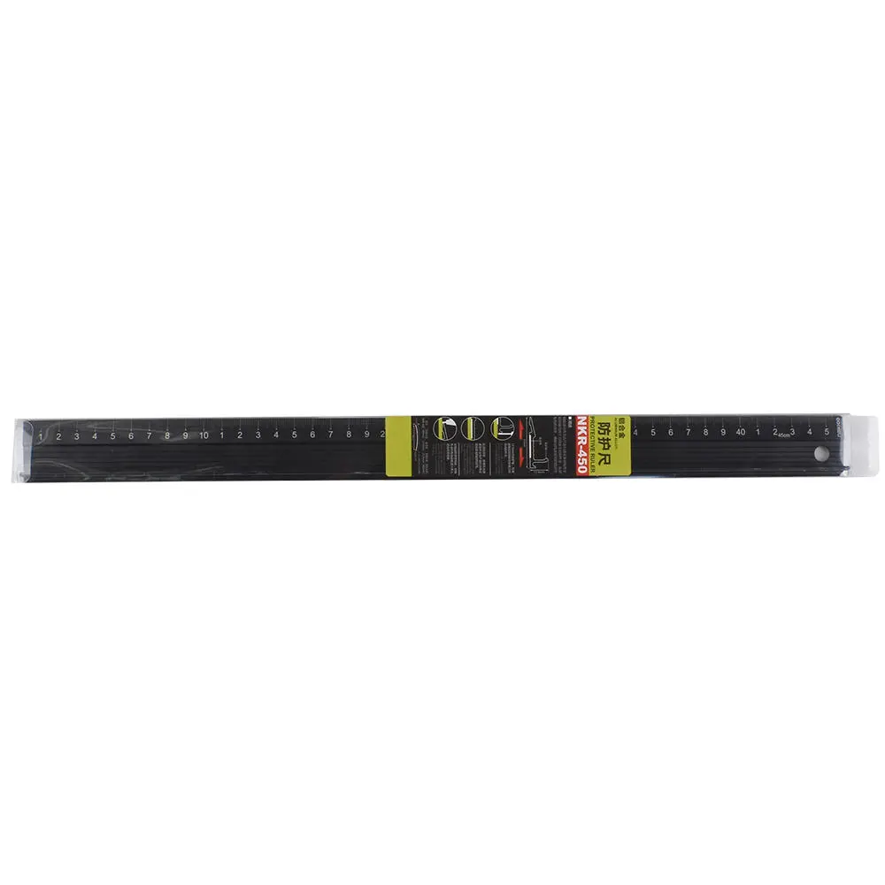 Aluminum Alloy Straight Ruler - Non-Slip Cutting Protection Tool for Drawing & Crafts - Image 5