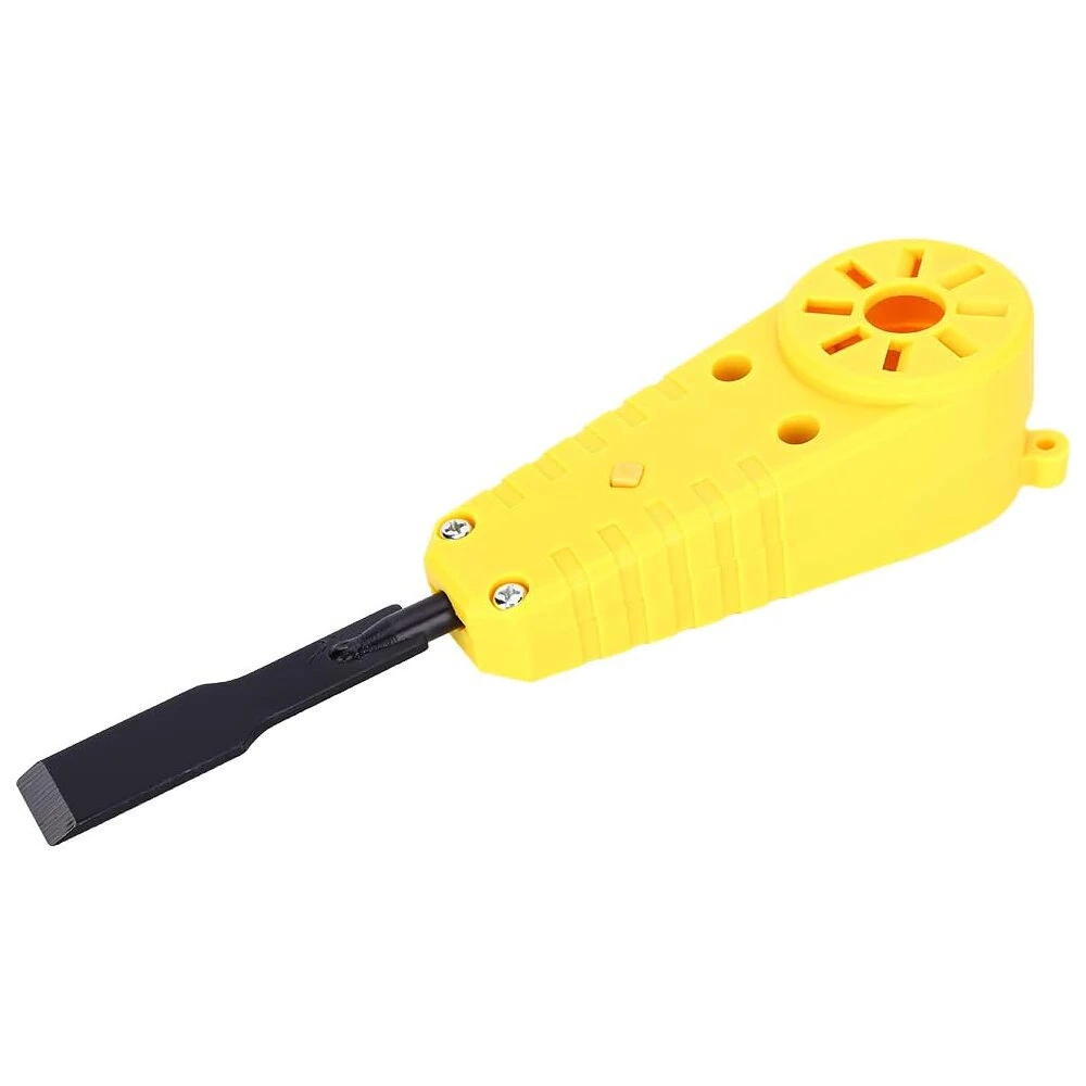 Electric Chisel - 200mm Stainless Steel Flat Cutter | Lightweight Plastic Handle for Woodworking & DIY - Image 3
