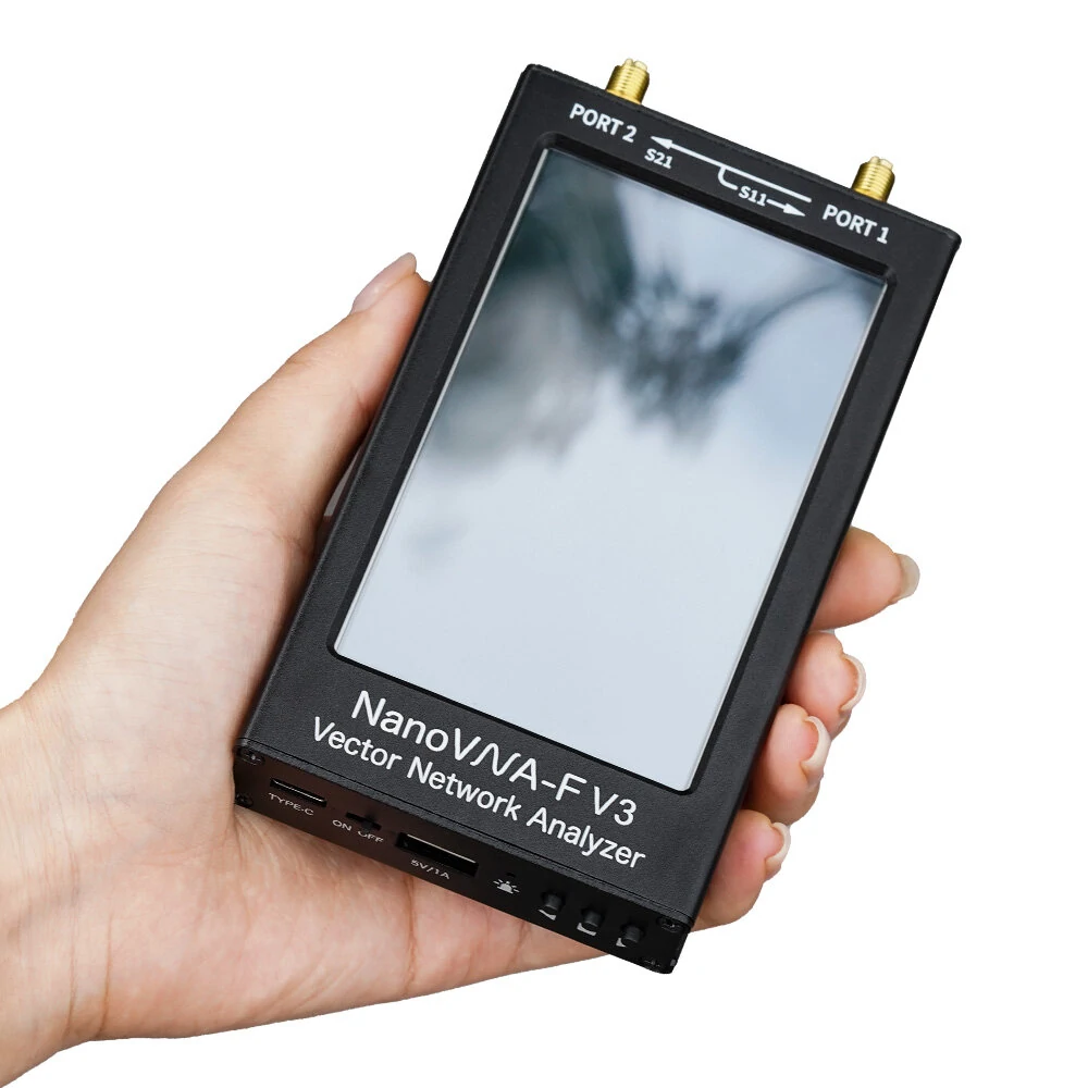 NanoVNA-F V3 Vector Network Analyzer | 4.3 inch LCD | 1M-6GHz HF VHF UHF - Image 2