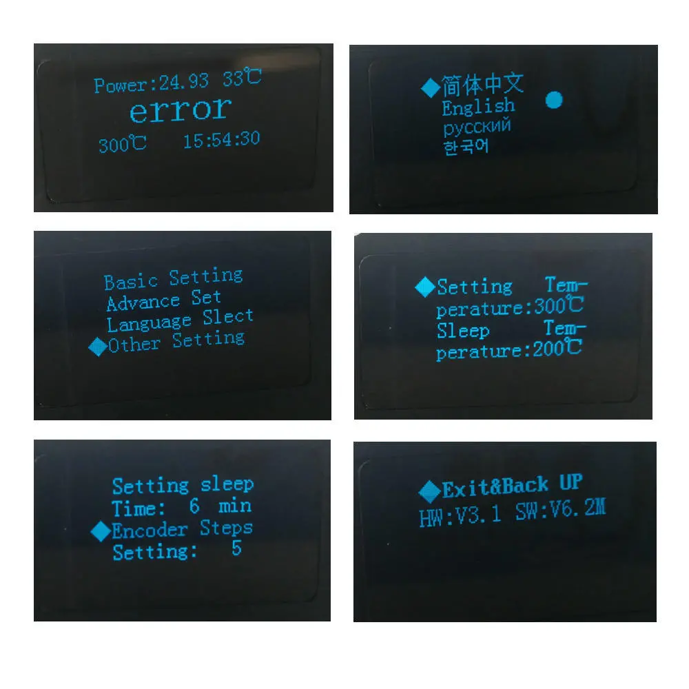 QUICKO STM32-OLED T12 DIY Soldering Station | 1.3 Inch Screen | T12-K Tips - Image 3