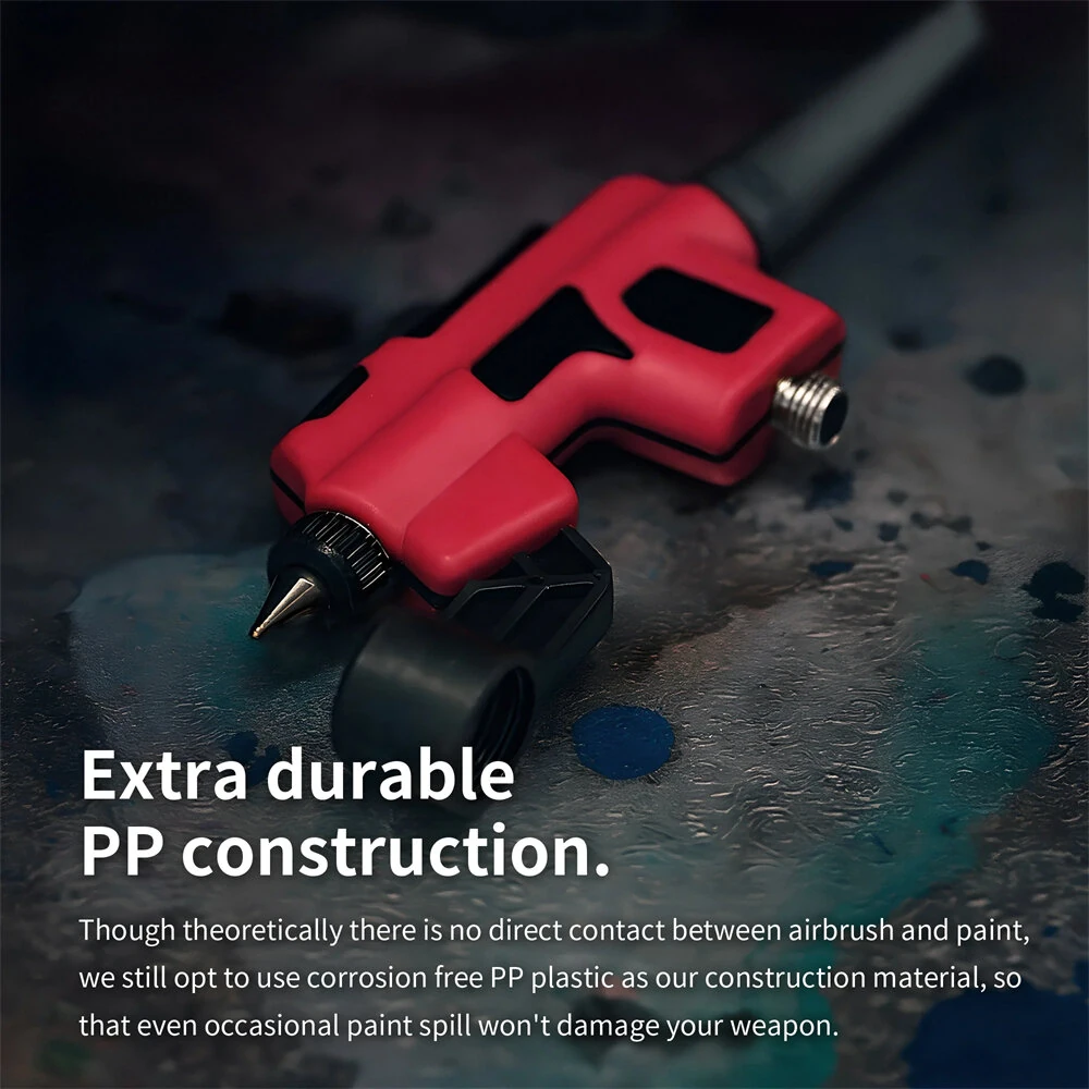 DSPIAE PT-AB Wash-Free Airbrush | Lightweight Corrosion-Resistant Tool for Model Painting - Image 2