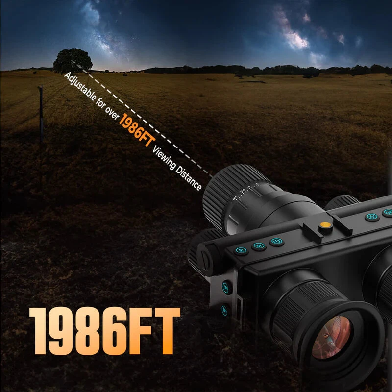 CIGMAN X1 PRO Night Vision Monocular | 4K Video 40MP 8X Zoom | 600m Range - Image 4