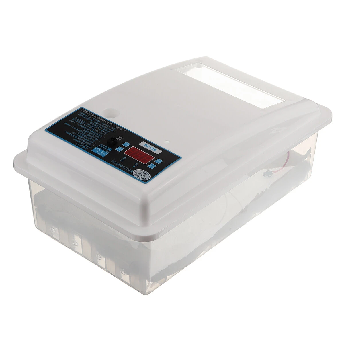 36 Egg Digital Incubator | Semi-Automatic 110V/220V for Chicken Eggs | Household - Image 2