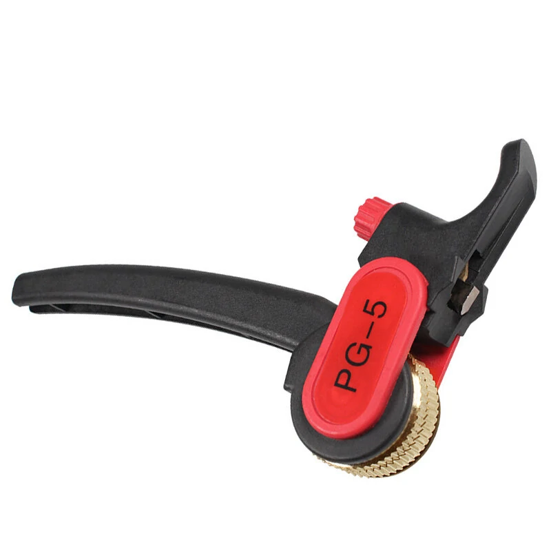 PG-5 Manual Cable Stripper & Cutter - Ratchet Stripping Knife for ≥25mm Cables - Image 2