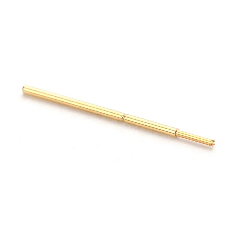 PA50-Q1 Gold-Plated Test Probe - 100 Pcs - 0.68mm OD 16.55mm Spring Pin for Circuit Board Testing - Image 2